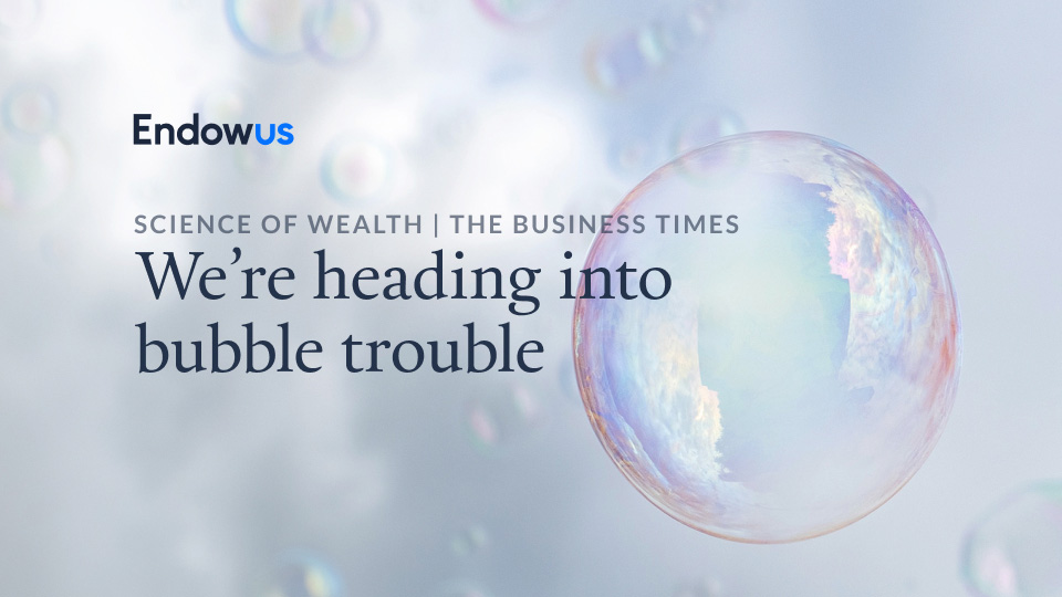 Is there a bubble in the financial markets?